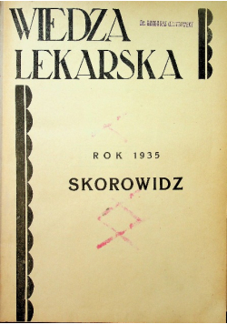 Wiedza lekarska 1935 r.