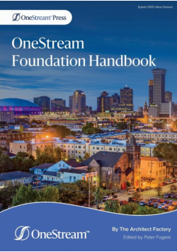 OneStream Foundation Handbook