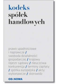 Kodeks spółek handlowych