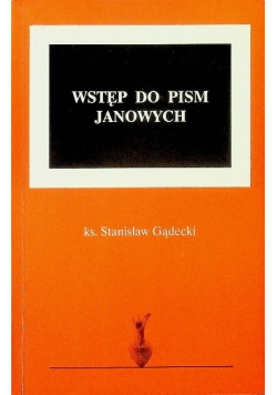 Wstęp do pism Janowych