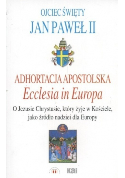 Adhortacja apostolska Ecclesia in Europa
