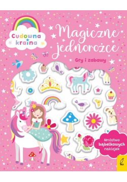 Wypukłe naklejki Magiczne jednorożce