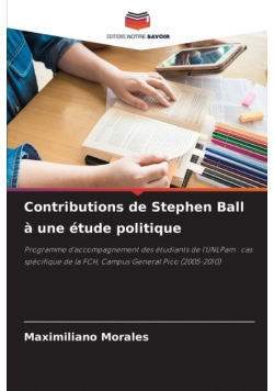 Contributions de Stephen Ball à une étude politique