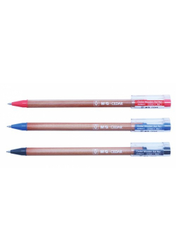Długopis żelowy Cedar, 0,7 mm, niebieski 12 sztuk