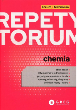 Repetytorium chemia liceum/technikum