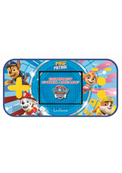 Konsola podręczna Compact Cyber Arcade®  Psi Patrol - ekran 2,5'' 150 gier w tym 10 z Psim Patrolem JL2367PA