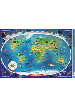 Mappuzzle Junior - Europa mapa polityczna - plakat