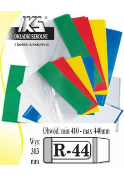 Okładka książkowa regulowana R- 44 50 sztuk