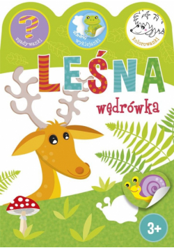 Leśna wędrówka. Zgadywanki, wyklejanki..