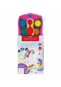 Farby Connector Unicorn 12 kol FABER CASTELL