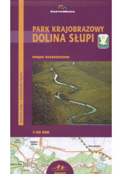 Park Krajobrazowy Dolina Słupi mapa turystyczna 1:50 000