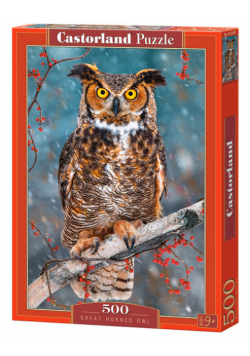 Puzzle Great Horned Owl 500