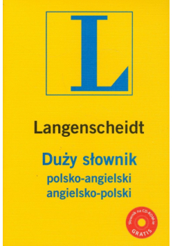Duży Słownik polsko-angielski angielsko-polski z płytą CD