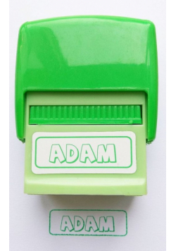 Pieczątka imienna Adam