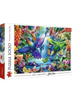 Puzzle 1000 Kolibry w tropikach TREFL