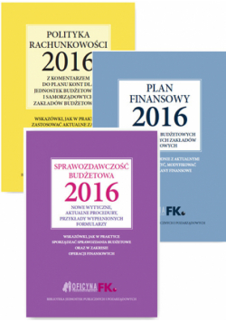 Polityka rachunkowości 2016 / Plan finansowy 2016 / Sprawozdawczość budżetowa 2016