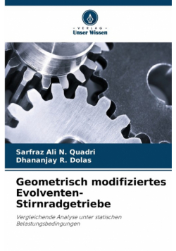 Geometrisch modifiziertes Evolventen-Stirnradgetriebe