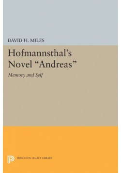 Hofmannsthal's Novel Andreas