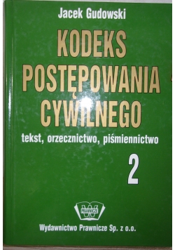 Kodeks postępowania cywilnego 2