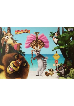 Podkładka na biurko laminowana Madagaskar
