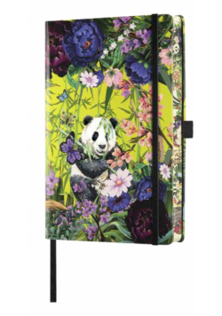 Notatnik Castelli Eden Panda 13x21 linia
