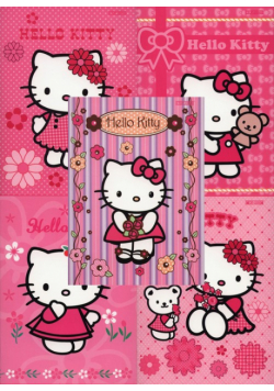 Zeszyt A5 Top-2000 w kratkę 16 kartek Hello Kitty mix