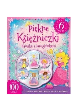 Piękne księżniczki książka z łamigłówkami