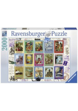 Puzzle Wakacyjne znaczki 2000