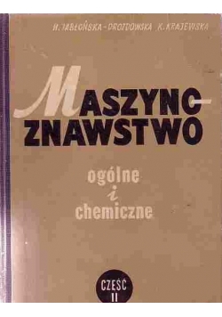 Maszynoznawstwo ogólne i chemiczne