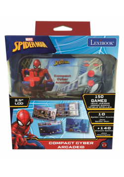 Konsola podręczna Compact Cyber Arcade®  Spider-Man ekran 2,5'' 150 gier w tym 10 z Spider-Manem JL2367SP