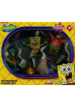 Sponge Bob Zestaw 5-ciu figurek