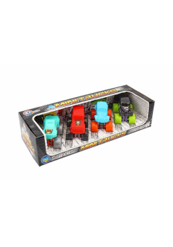 Zestaw 4 autek terenowych