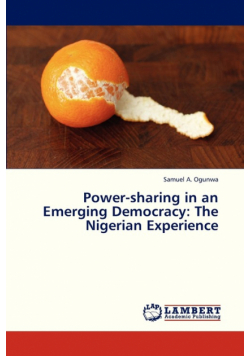 Power-Sharing in an Emerging Democracy