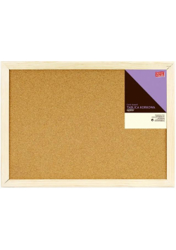 Tablica korkowa 40x60 Grand rama drewniana 5003