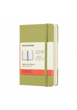 Kalendarz 2019 dzienny 12MP tw. lichen green