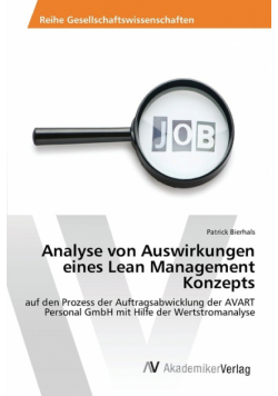 Analyse von Auswirkungen eines Lean Management Konzepts