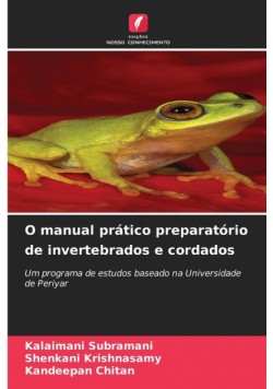 O manual prático preparatório de invertebrados e cordados