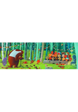 Puzzle Leśni Przyjaciele 100