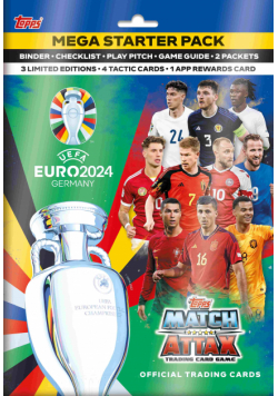 Euro 2024 Topps Cards starter pack 1 szt. mix