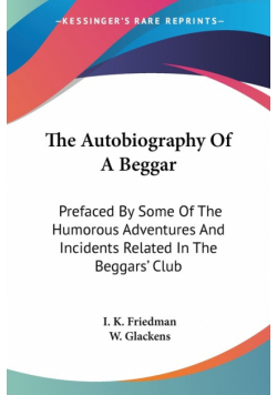 The Autobiography Of A Beggar