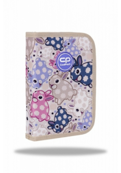 Piórnik 1-komorowy bez wyposażenia Coolpack Clipper White Bunny