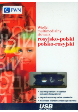 PenDrive Wielki słownik rosyjsko-polski polsko-rosyjski