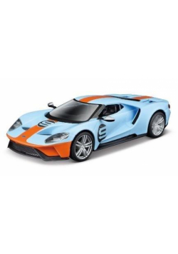 Race 2019 Ford Gt Heritage 9 light blue BBURAGO