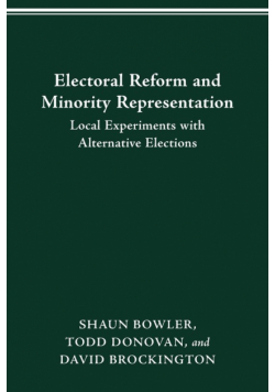 Electoral Reform And Minority Representation