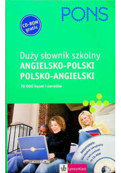 Duży słownik szkolny angielsko polski