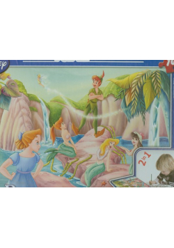 Puzzle dwustronne Piotruś Pan 108
