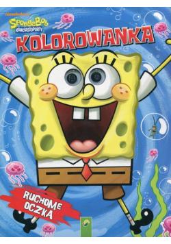 Kolorowanka z ruchomymi oczkami SpongeBob