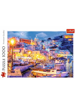 Puzzle 1000 Wyspa Procida nocą, Włochy TREFL