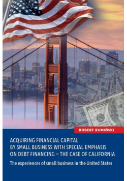 Acquiring financial capital by small business with special emphasis on debt financing - the case of California