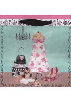 Torba prezentowa Dream Fashion 21 x 21 cm